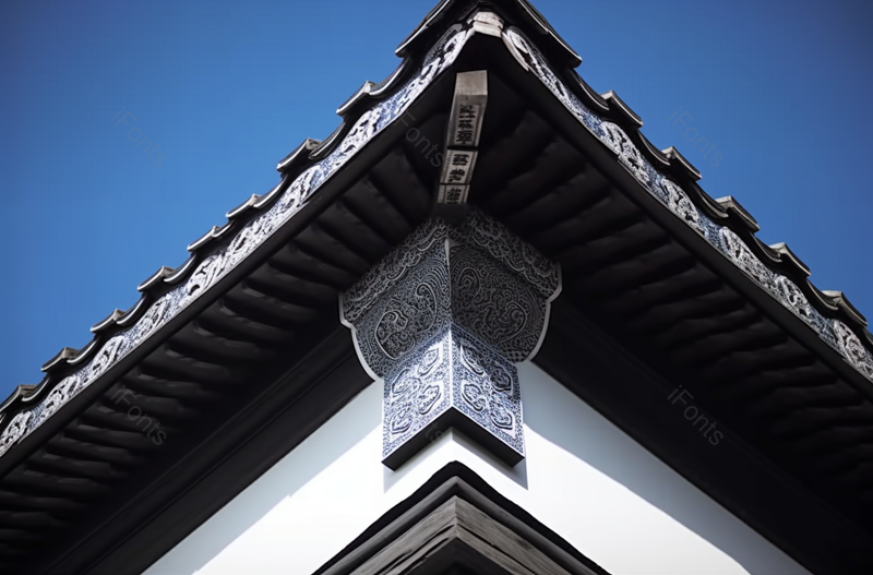 中式古代房屋建筑屋顶特写,高清,摄影图,摄影图片,图片大全,摄影图免费下载